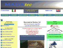 Tablet Screenshot of madatec.com
